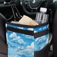 thumbnail image 6 of Cloud Foldable Car Trash Can with Lid, Leak-proof Hanging Storage Bag - Car Garbage Can, Trash Can for Car, Car Trash Bin, 6 of 6