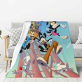 thumbnail image 3 of Manta de felpa suave y cómoda de Animaniacs, manta de felpa ligera y cálida de franela y mantas para sofá cama de 80" x 60", 3 of 8