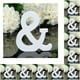 thumbnail image 1 of Guardurnaity Letra de blanca de 8CM, alfabeto inglés, bricolaje, diseño de nombre personalizado, arte artesanal, corazón independiente, decoración 26 # 10piezas Guardurnaity CBP021613, 1 of 4