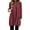 Red, variant on Dresses for Women Long Sleeve Ribbed Sweater Dress Fall Loose Fit Casual Dresses with Pockets