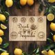 thumbnail image 3 of Vaso de chupito de tequila con bandeja de madera para chupitos, soporte rectangular para vasos con borde de sal y limón., 3 of 7