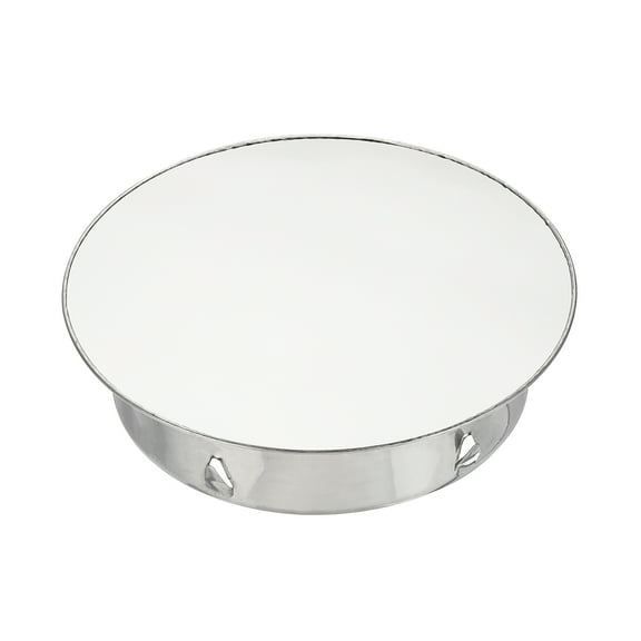 Uxcell Chimney Hole Cap, 160mm(6.3 Inch) Tightness Adjustable Round Stainless Steel Flue Hole Cover Stove Pipe Cap Pipe Cover for Kitchen Balcony Sewer, Silver Tone