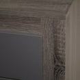 thumbnail image 3 of TMS Maya Boho 4-Drawer Dresser with High Gloss Gray Accents, Dark Sonoma Oak, 3 of 5