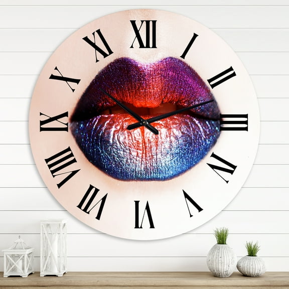 Designart 1 in Quartz Modern/Contemporary Wall Clock