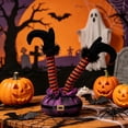 thumbnail image 5 of Tepsmf Halloween Witch Legs Tabletop Decor Inverted Legs Centerpiece Spooky Witch Feet Prop for Party Scene Decoration and Home Display, 5 of 6
