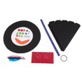 thumbnail image 2 of Kit de sombrero de Halloween Artesanía de papel Suministros de fiesta de Halloween para niños adultos Haga su kit de sombrero Negro Macarena Sombrero de halloween, 2 of 8