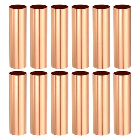 

Uxcell E12 Candle Socket Covers 3.1 Inch Tall Chandelier Sleeves Candelabra Base Holder Rose Gold 12 Pack