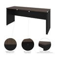 thumbnail image 5 of Bestar Connexion L-Shaped Table with Hutch in Slate and Sandstone, 5 of 7