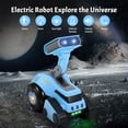 thumbnail image 3 of AOKESI Electronic Walking Dancing Robot Toys, Electronic Robot with Dance, Play Music,  Lifts & Rotate, Smart Robot Toys Gift for Boys Girls, Blue, 3 of 7