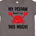 thumbnail image 4 of Inktastic My Peepaw Loves Me Boys or Girls Toddler T-Shirt, 4 of 5