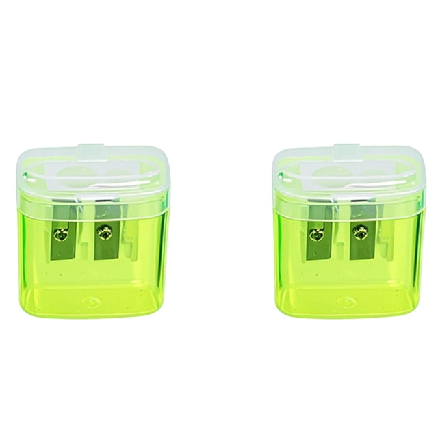The Double Hole Colored Handheld Pencil Sharpener Is Suitable For Children Adults Students Schools Classes And Families