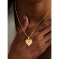 thumbnail image 4 of U7 Heart Shaped Gold Plated Pendant Photo Locket Necklace for Women Daughter Mother's Day Valentine Personalized Memorial Gift Custom Love Heart Necklaces, 4 of 9