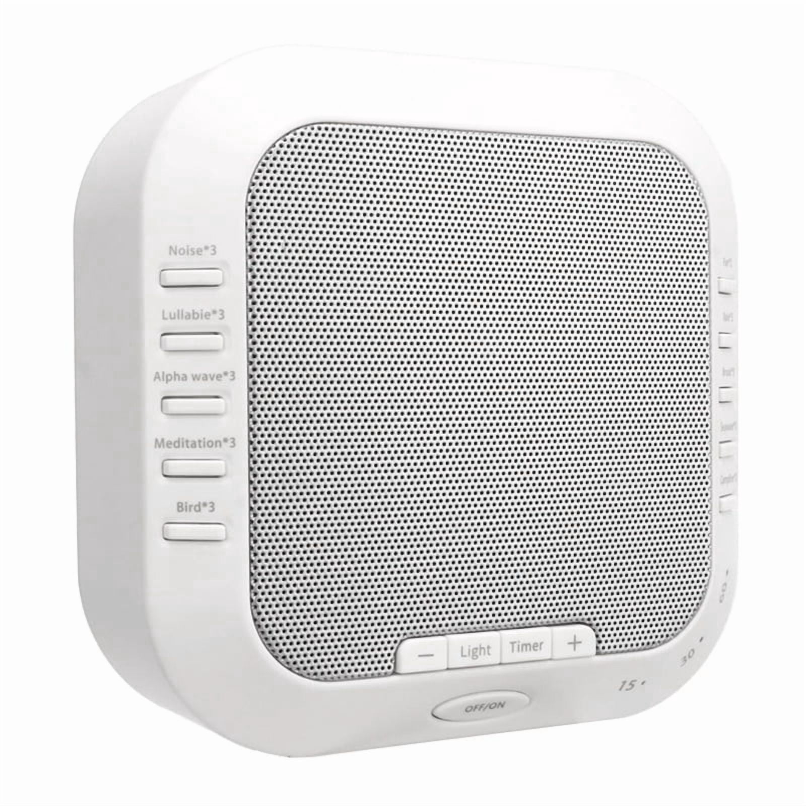 Noise Sound Machine with Night Light 28 Soothing Sounds with Volume Control Noise Reduction Portable for Baby Adults