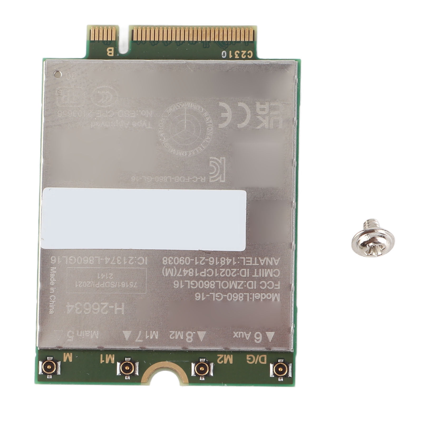 5G LTE Network Card, M.2 S3 Key B 1Gbps Downlink 75Mbps Uplink Stable 4G LTE Module Card, Network Card for Laptop Desktop PC