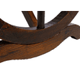 thumbnail image 7 of Rustic Wooden Bench with Wagon Wheel Legs for 2 People Patio Lawn, 7 of 7