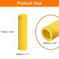 thumbnail image 2 of Uxcell Bike Handlebar Grips Non-Slip Rubber Mushroom Bicycle Grips Fit 7/8" Handlebars for Mountain, Yellow, 2 of 6