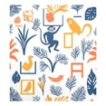 thumbnail image 6 of Yayeee Magnetic Dishwasher Cover for The Front Decoration Home Kitchen Machine Sticker Protector, Tropical Jungle Vibes, 6 of 6