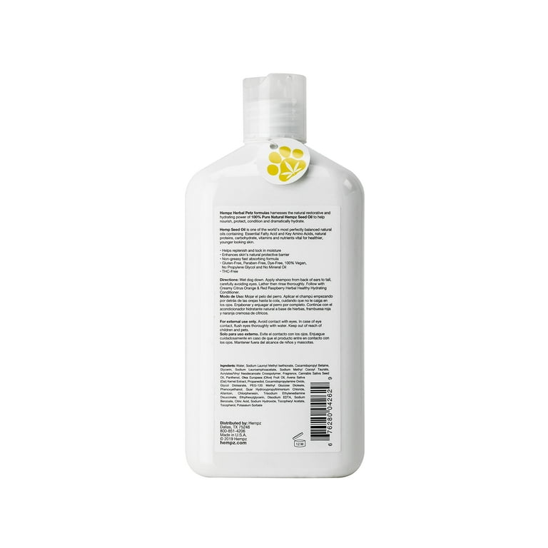 Hempz dog shampoo sales