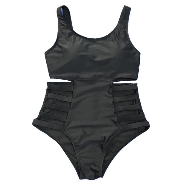 Nuevo traje de baño transfronterizo de una pieza de talla grande para mujer europea y americana yeacher Traje de baño
