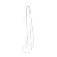 thumbnail image 2 of Transemion Hanging Magnifiers Useful Premium Zinc Alloy Material Portable Magnifying Glass Wear-resistant Multipurpose Watching Tool Silver 1Set, 2 of 6