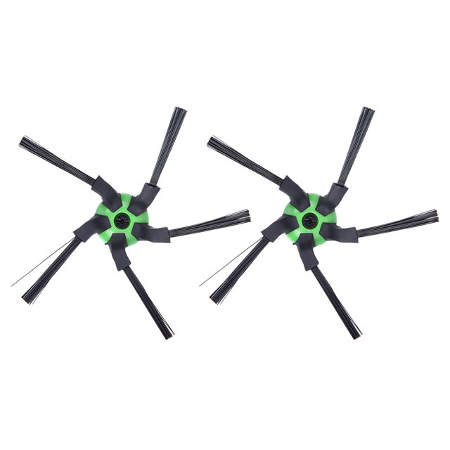 Cepillo lateral, 2 piezas Robot de cepillo lateral Aspirador Cepillo lateral Robot barredora Accesorios Diseño aerodinámico Jadeshay A