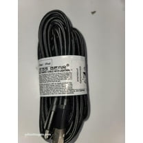 USB-2.0 Type C to 8-pin Cable 10 Feet, Fabric for iPhone Apple iPad Lap (Black)