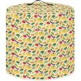 thumbnail image 1 of Small Appliance Covers Rice Cooker Cover with Pocket for Spoon/Cooking for Women Gift Pressure Cooker Cover for 6 Quart Instant Pot and Air Fryer Accessories, Lots of Vegetables, 1 of 4