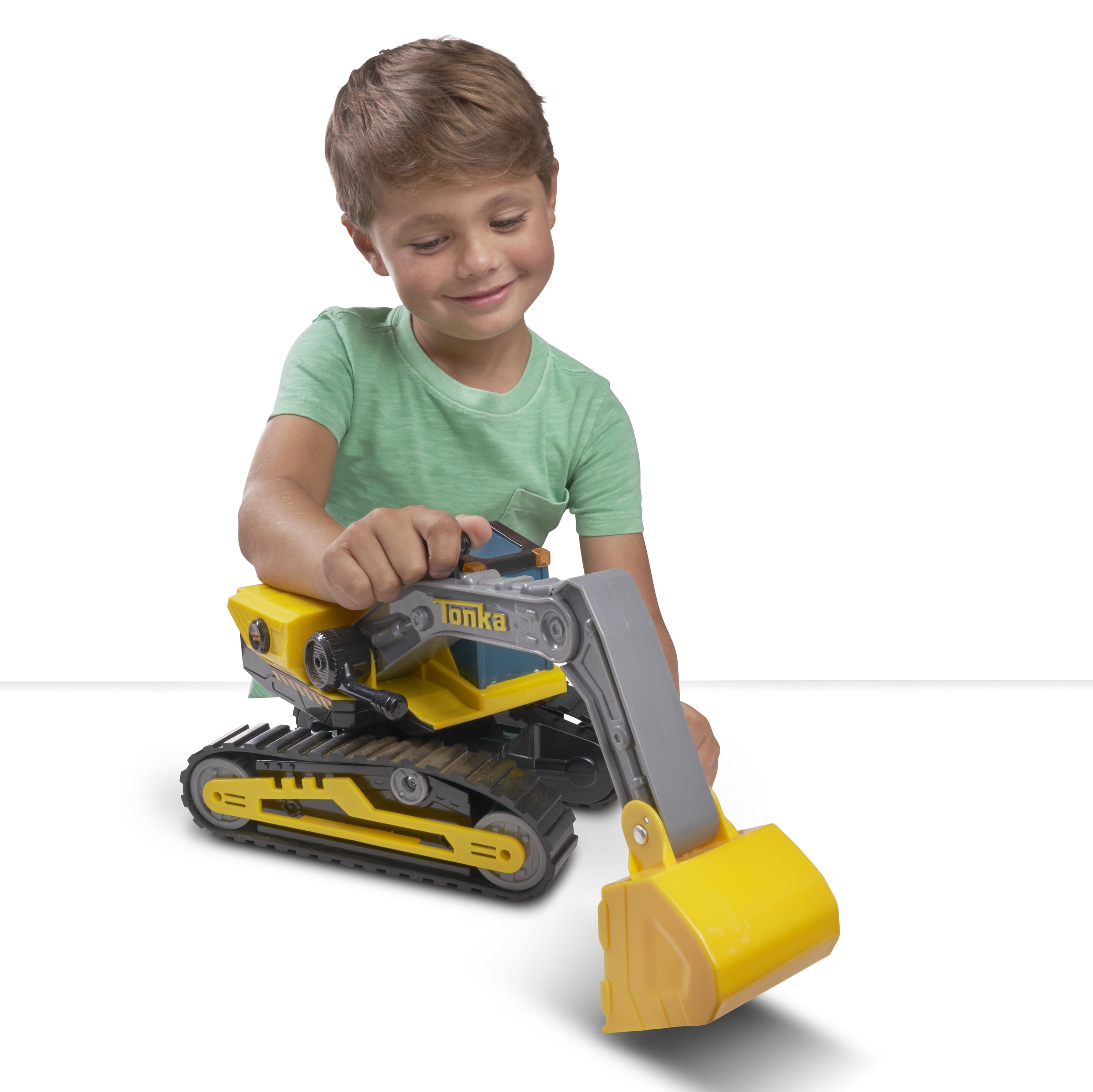 tonka power movers excavator