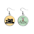 thumbnail image 1 of Negro animal hiena silueta natural Colgante decorativo temporada pendientes de primavera joyas Unbranded M, 1 of 3