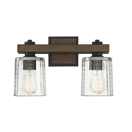 

Savoy House 8-1255-2-41 Halifax 2 Light Bathroom Vanity Light in Durango (15 W x 10 H)