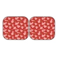 thumbnail image 7 of Goofa Rose Flowers Pattern 2 Piece Car Windshield Sun Shade Foldable | Front Windshield Shade for Sun, Heat and UV Rays | Sunshade for Car Front Window-, 7 of 7