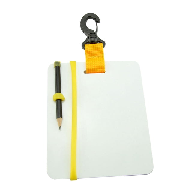 Pizarra de escritura de buceo, tablero de escritura de buceo con lápiz, práctico cuaderno compacto, pizarra para buzos para comunicación subacuática 183x147 cm