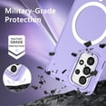 thumbnail image 6 of for Samsung Galaxy A53 Case Compatible with MagSafe Galaxy A53 Magnetic Cases Slim Translucent Matte Skin Feeling Shockproof Protective Anti-Scratch Phone Case for Samsung A53 5G 6.5'', Purple, 6 of 17