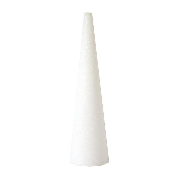 Styrofoam Cones 17 3/4 in., 5 in. (pack of 3)