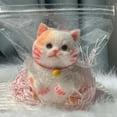 thumbnail image 4 of Qiweii Kitty Plush Toy Funny Cute Super Soft Stress Relief Sensory Big, 4 of 5