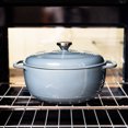 thumbnail image 3 of Lodge Cast Iron 6QT Ocean Enamel Dutch Oven, 3 of 3