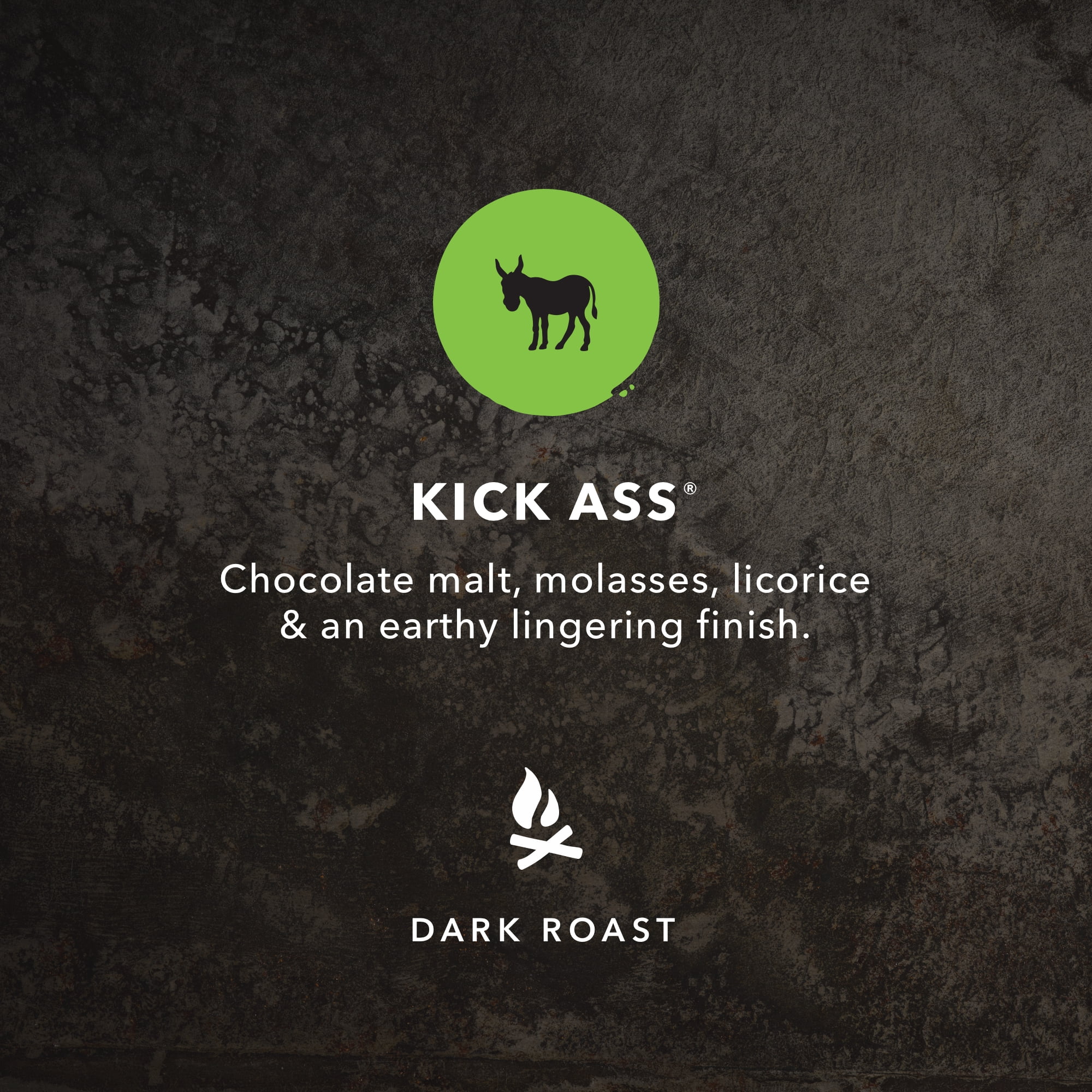 Kicking Horse Coffee Kick Ass Organic Dark Whole Bean Coffee, 10 oz