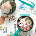 thumbnail image 5 of Christmas Theme Storage Box 7Cm Green Tinplate Case Hanging Ornament 4Pcs, 5 of 5