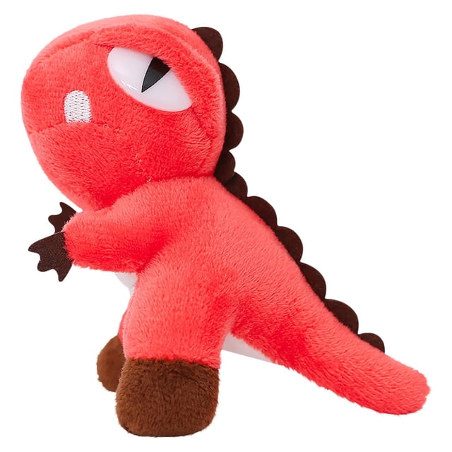 Poupées en Peluche Rouges Jouets Dinosaures en Peluche Simulation Dinosaure Mignon Imitation Poupée Dinosaure Jouet en Peluche