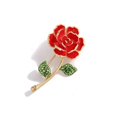 thumbnail image 1 of Broche de cristal de diamantes de imitación de perlas para mujer, ramillete de Pin, hebilla de rosa de girasol elegante, vestido de mujer, ropa, traje, Clip de bufanda, regalo creativo, nuevo, 1 of 4
