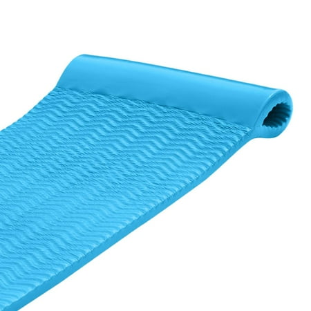 TRC Recreation Serenity 70 Inch Foam Mat Raft Lounger Pool Float, Blue (6 Pack) - Walmart.com