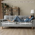 thumbnail image 6 of Uxcell 2 Pack Couch Cushion Support, 20" x 20" Curved Sofa Support Board for Sagging Cushion Seats, Foam Furniture Seat Sagging Replacement, Black, 6 of 7