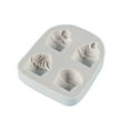 thumbnail image 1 of Molde de Fondant Bewildely para cupcakes de 4 cavidades silicona galletas postre DIY, 1 of 6