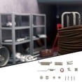 thumbnail image 3 of Simulación Miniatura Taller de reparación de automóviles Zulema Accesorio rojo 1:64, 3 of 6