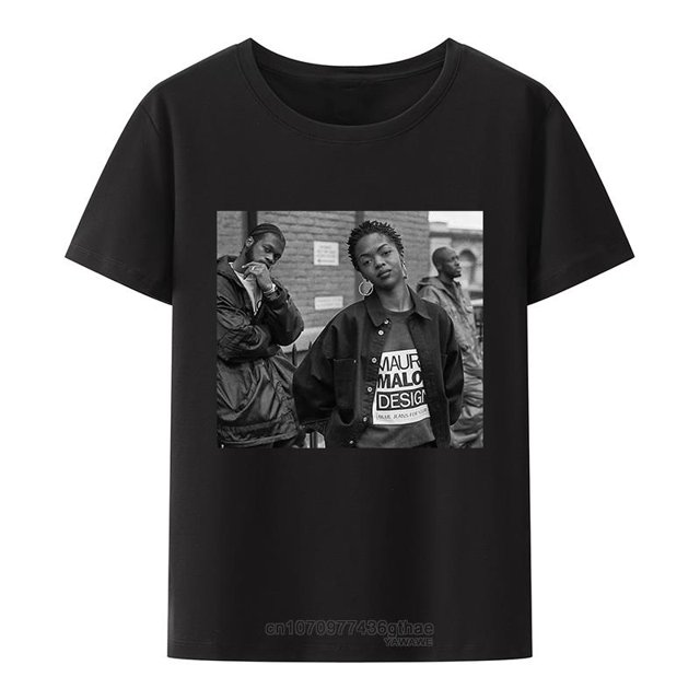 Camisetas de algodón Vintage para hombre camisa de manga corta con estampado gráfico de cantantes de los 90 estilo Pop universitario Hip Hop