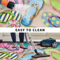 thumbnail image 5 of Colorful Flip Flops Outdoor Rug for Patio/Deck/Porch, Non-Slip Large Area Rug 3 x 5 Ft, Summer Blue Beach Ocean Indoor Outdoor Rugs Washable Area Rugs, Reversible Camping Rug Carpet Runner, 5 of 8