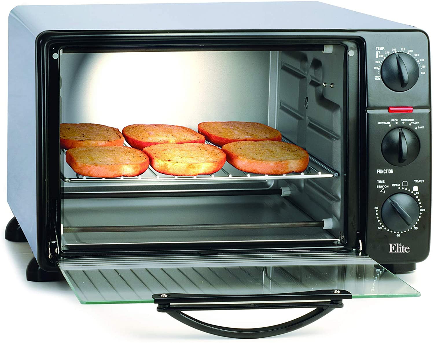 Comptoir 2 Pizza Four Convection Grille-pain Rotisserie Bake Broil cuisine véhicules récréatifs Camp 