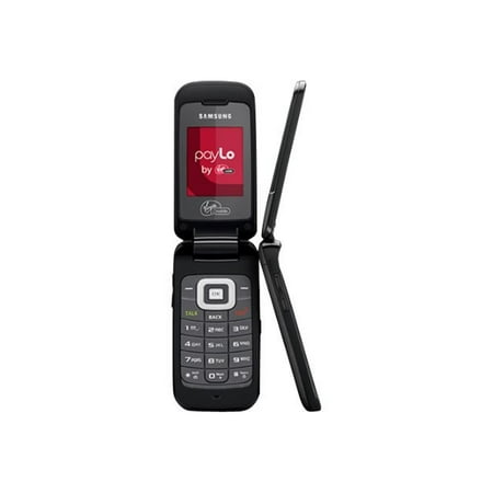 Samsung M340 - Feature phone - LCD display - rear camera 0.3 MP - Virgin Mobile with payLo