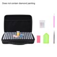 thumbnail image 1 of Bolsa de botella EVA 80 Caja de almacenamiento de botellas Estuche portátil para herramientas de pintura de diamantes de imitación de punto de cruz, Negro Inevent HA004221-06, 1 of 2