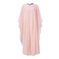 thumbnail image 3 of ZANZEA Womens Dresses Vintage Muslim O-Neck Two-Piece Holiday Party Long Dress, 3 of 14